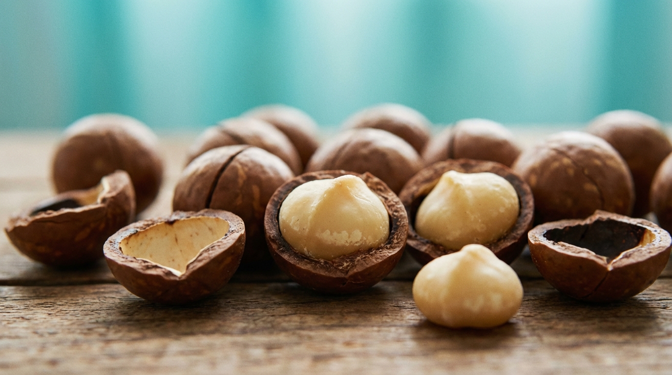 découvrez les bienfaits de la macadamia, la noix miracle qui nourrît et embellit votre peau et vos cheveux grâce à ses propriétés naturelles exceptionnelles.