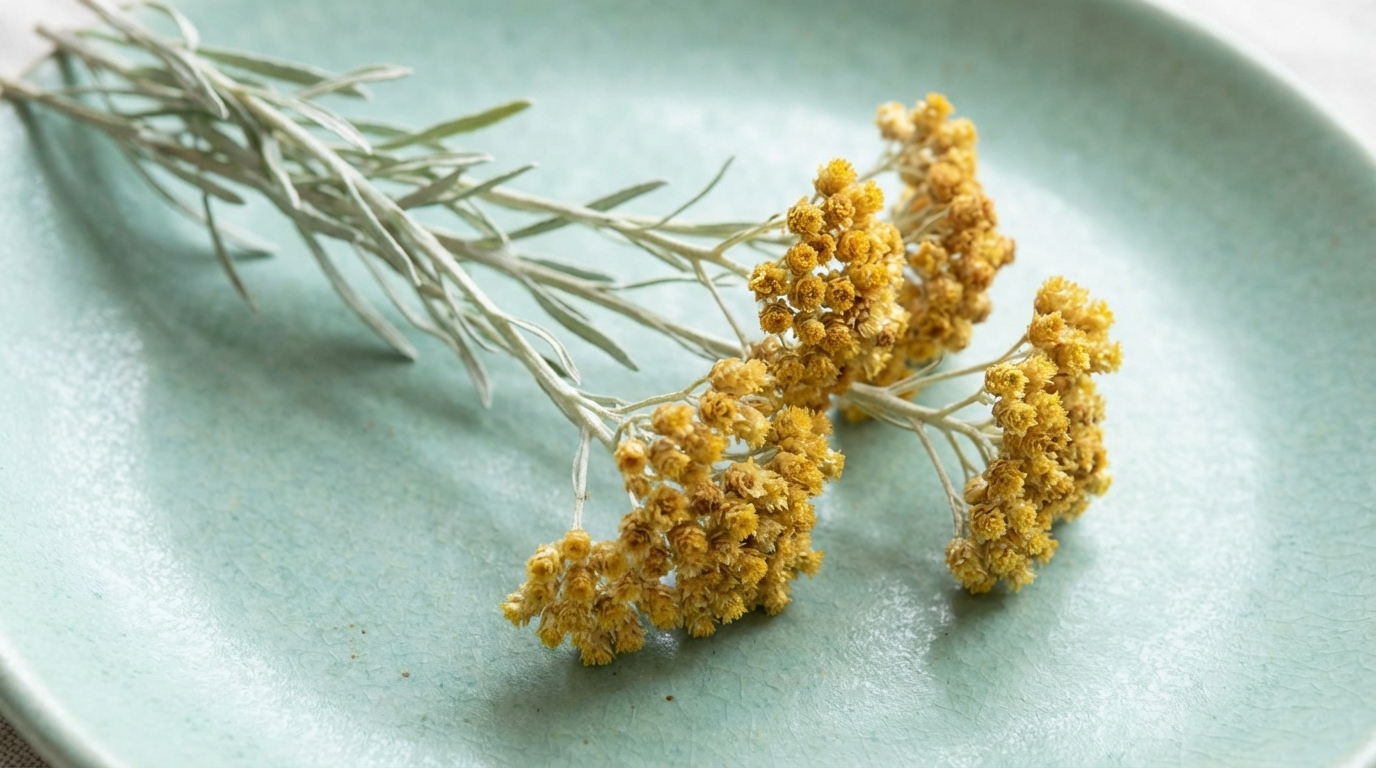 découvrez les bienfaits et propriétés exceptionnels de l'hélichryse immortelle pour une peau éclatante, régénérée et protégée naturellement.